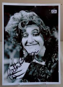 lot 270 image: AUTOGRAPHED - RUTH BUZZI Autographed 4x6 PHOTO TV Comedienne Rowan & Martins Laugh IN ($15.00)