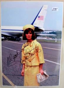 lot 275 image: AUTOGRAPHED - Jaclyn Smith Signed 4x6 Photo as Jacqueline Kennedy ($45.00)