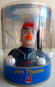 lot 281 image: The Cleveland Indians Jim Thome Celebriduck MLB Duck Baseball Sports Duck Duckie ($15.00)