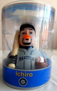 lot 282 image: New 2002 Seattle Mariners Ichiro Suzuki Celebriducks Pool And Bath Duck Toy -B02 ($15.00)