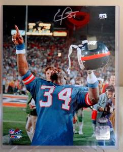 lot 283 image: AUTOGRAPHED - Elvis Patterson Signed New York Giants Super Bowl XXI 8x10 Photo - SCHWARTZ SPORTS COA ($49.00)