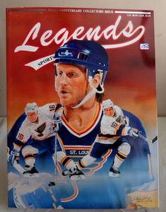lot 150 image: Legends Sports Magazine 3rd Anniversary Collectors 1991 Brett Hull Vol 4 No.5 ($15.00)