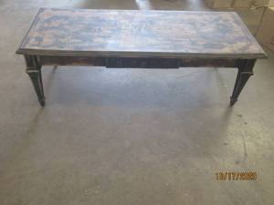 lot 837 image: VINTAGE WOOD COFFEE TABLE&nbsp