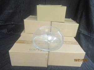 lot 865 image: TOTAL OF 7 CYS EXCEL GLASS BUBBLE BOWL &nbsp
