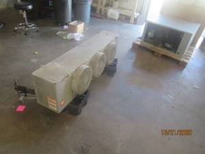 lot 906 image: REMOTE CONDENSING UNIT MODEL TEHA015H7-HS2B-B THIS UNIT WAS WORKING WHEN UNINSTALLED FREON HAS BEEN DRAINED VERY HEAVY BRING HELP