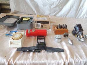 lot 63 image: AC amp 60- TFN60RCP general electric NEW modal T104R water sprinkler control box and more