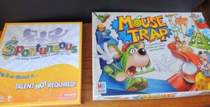 lot 91 image: Kids games- Mouse Trap, Spontaneous Sing IT Shout IT