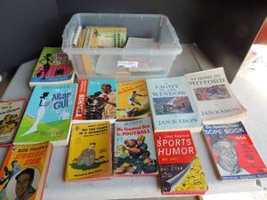 lot 102 image: Various books- All about sports , Hope Lydia, Jan Koran and more
