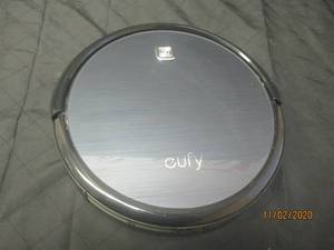 lot 132 image: EUFY ROBOVAC T2102   POWERS ON (POWER CORD NOT INCLUDED)