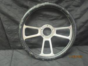 lot 224 image: RACING CAR STEERING WHEEL 13.5 DIA