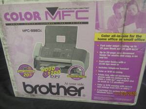 lot 148 image: BROTHER COLOR MFC 3360C NEW IN BOX