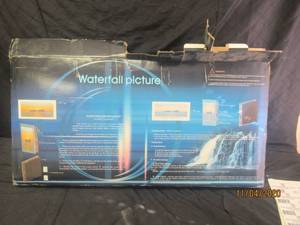 lot 244 image: WATERFALL PICTURE NEW IN BOX