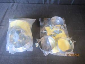 lot 268 image: 2 MBRP 6028AL EXHAUST CLAMP KIT