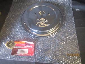 lot 271 image: K&N AIR CLEANER TOP MODEL 85-6844 NEW OUT OF BOX