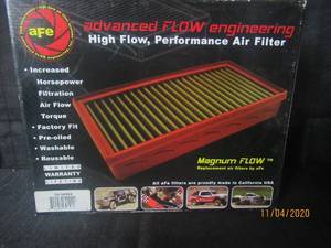 lot 290 image: AFE AIR FILTER NEW IN BOX 30-10102