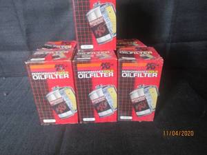 lot 292 image: 7 K&N OIL FILTERS BRAND NEW HP-2009