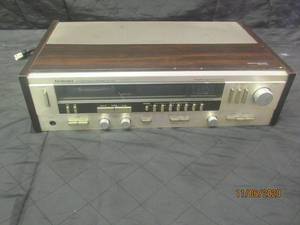 lot 155 image: TECHNICS FMAM STEREO RECEIVER SA-225 (POWERS ON )