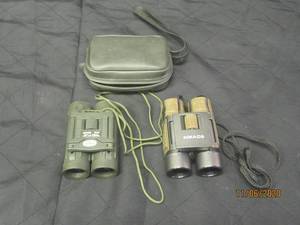 lot 167 image: 2 PAIR MINI BINOCULARS