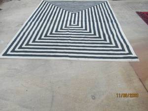 lot 177 image: AREA CARPET BY KOHATHAN ADLER 90X9.5FT