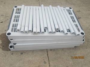 lot 184 image: PLASTIC 5 SHELF SHELVING UNIT &nbsp ALL PIECES PRESENT
