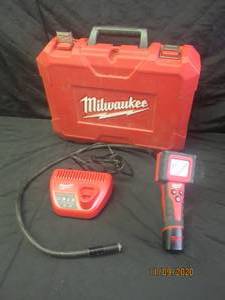 lot 341 image: MILWAUKEE 2310-21 WITH CHARGER AND CASE&nbsp( POWER ON)&nbsp