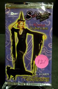 lot 121 image: Sabrina The Teenage Witch Mystical Trading Card Pack from Box NEW TV Series