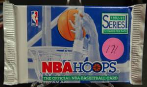 lot 171 image: 199293 NBA HOOPS SERIES 1 BASKETBALL SEALED PACK - JORDAN