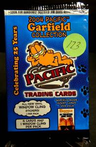 lot 173 image: The Garfield Collection 2004 Trading Cards by Pacific -Single Pack