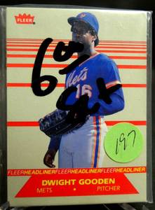 lot 197 image: 1987 Fleer Headliners Baseball Insert 6-card Set  CansecoGoodenBoggs (comps $10-$12)