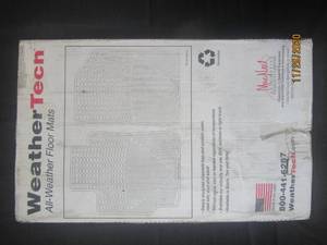 lot 82 image: WeatherTech W244GR  11-20 Toyota Sienna WeatherTech Second Row Floor Mats - Gray