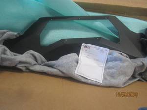 lot 120 image: Fab Fours VC4000-1 19-20 Chevy Silverado 1500 Fab Fours ViCowl (Matte Black)