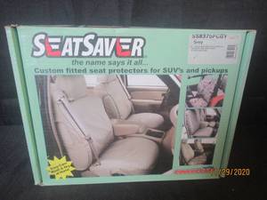 lot 130 image: SEAT SAVER SS8375PCCH GREY 07-12 GMC SIERRSILVERADO 1500