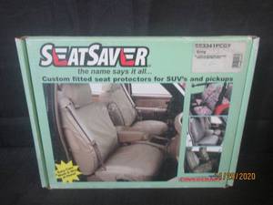 lot 134 image: SEAT SAVER SS3341PCGY GREY 01-03 FORD F-150 SUPERCAB FRONT 6040 SPLIT