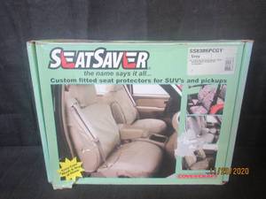lot 138 image: SEAT SAVER SS8386 PCGY GREY 09-10 DODGE RAM 1500 SUPERCREW & QUAD CAB 2ND ROW 6040 SPLIT