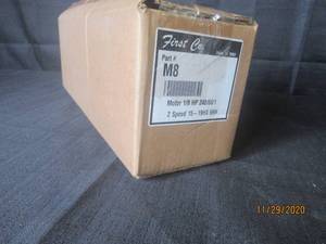 lot 70 image: New Century M8 MOTOR New Century First Company 2 Speed Motor 18HP 1500 RPM M9