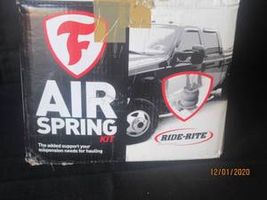 lot 181 image: FIRESTONE 2597 11-16 FORD F250350 RIDE RITE AIR BAG HELPER SPRINGS