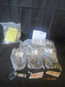 lot 165 image: EXHAUST CLAMP KIT 624409 2PIECES
