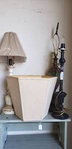 lot 8 image: Misc. Lot of Lamps and Shades