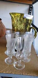 lot 14 image: Blown Glass Lot