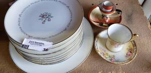 lot 36 image: Japan China Lot Noritake, Nippon