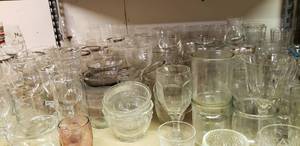 lot 20 image: Large Lot of Assorted Glassware