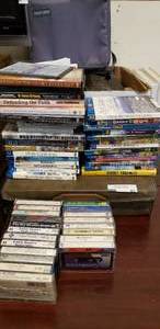lot 61 image: DVD and Cassette Tape Lot see pictures