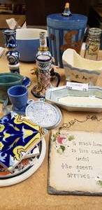 lot 75 image: Blue Items Lot