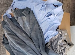 lot 128 image: Mens Clothing Items