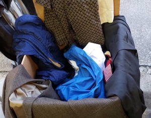 lot 111 image: Mens and Womens Clothing, Some Name Brand Items
