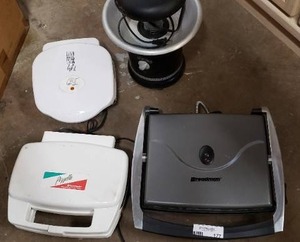 lot 177 image: Panini, Grill and Cookie Making Lot and Rival Chocolate Fountain