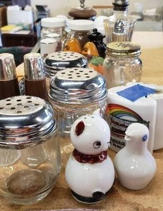 lot 144 image: Salt and Pepper Shaker Lot