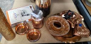 lot 157 image: Copper Items Lot