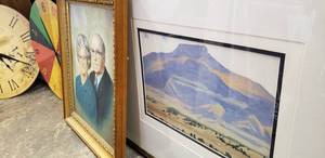 lot 178 image: Various Wall Items (Largest Picture - 26x34 Approx)