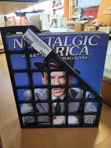 lot 700 image: LOT OF NOSTALGIA AMERICA MAGAZINES IN HOLDER AS SHOWN.